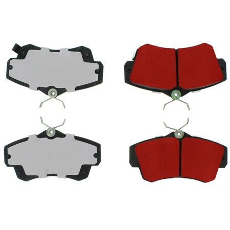 Centric Parts Pq Pro Disc Brake Pads, 500.08411 500.08411